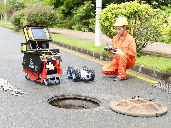 蓬莱管道机器人检测