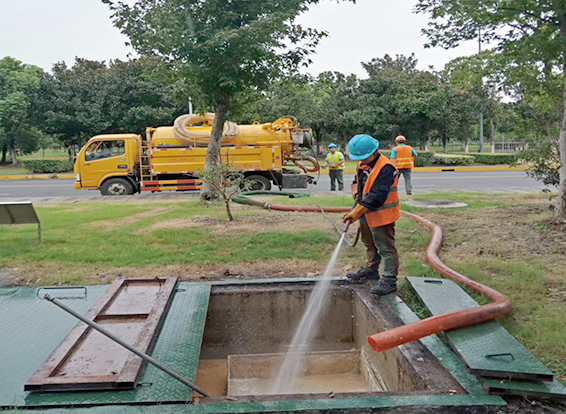 蓬莱化油池清理